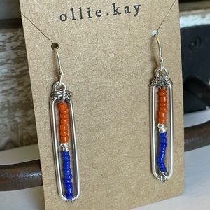 Florida Gators Dangle Earrings